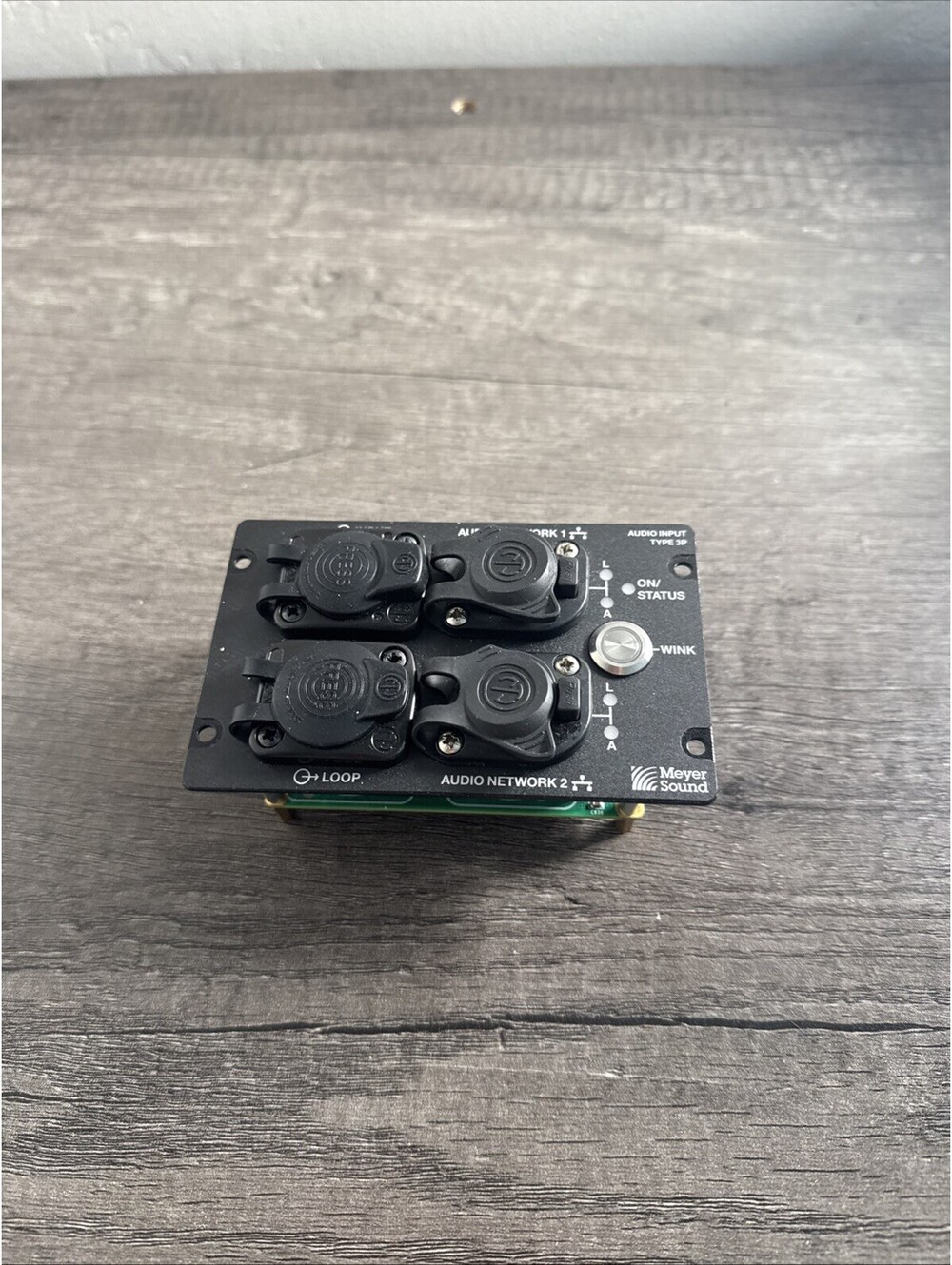 Meyer Sound GEN-1 Audio Input Type 3P networking and processing module